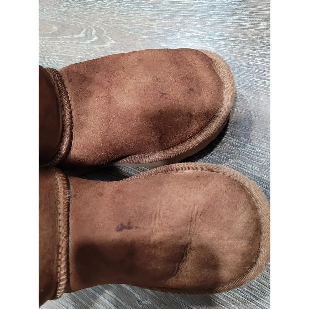 Ugg Girls Bailey Button II Boots Toddler‎ Girls size 12 #4